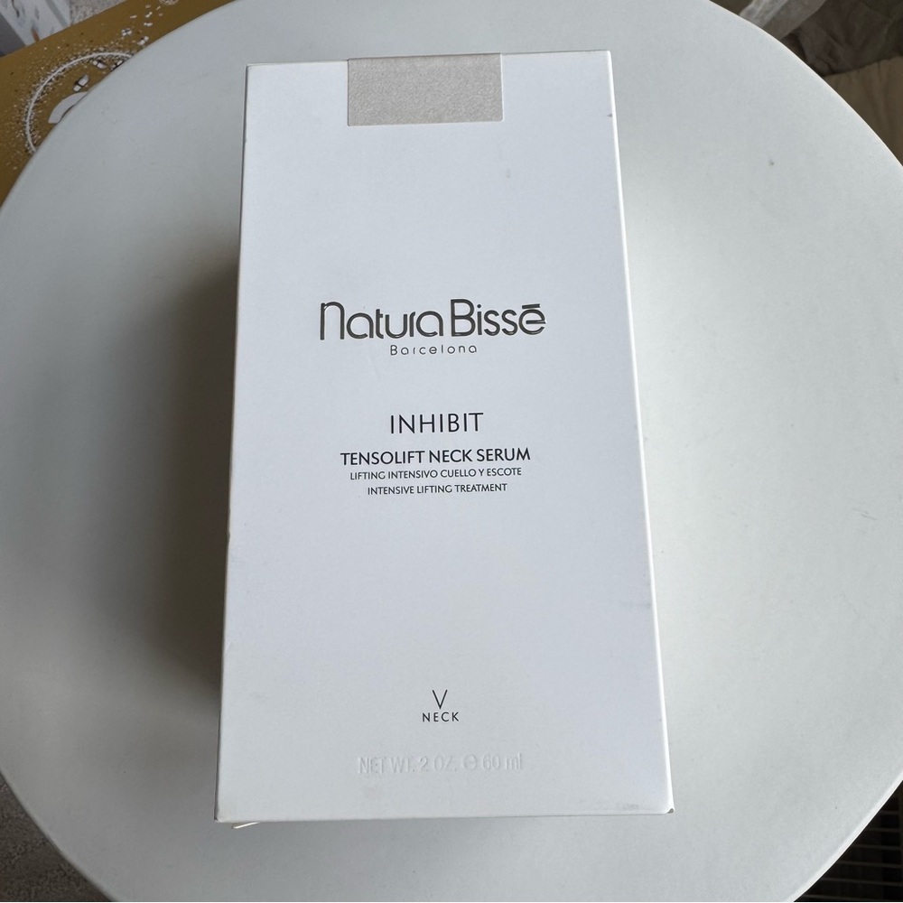 NWT Natura Bisse Inhibit Tensolift Neck Serum - Picture 6 of 6